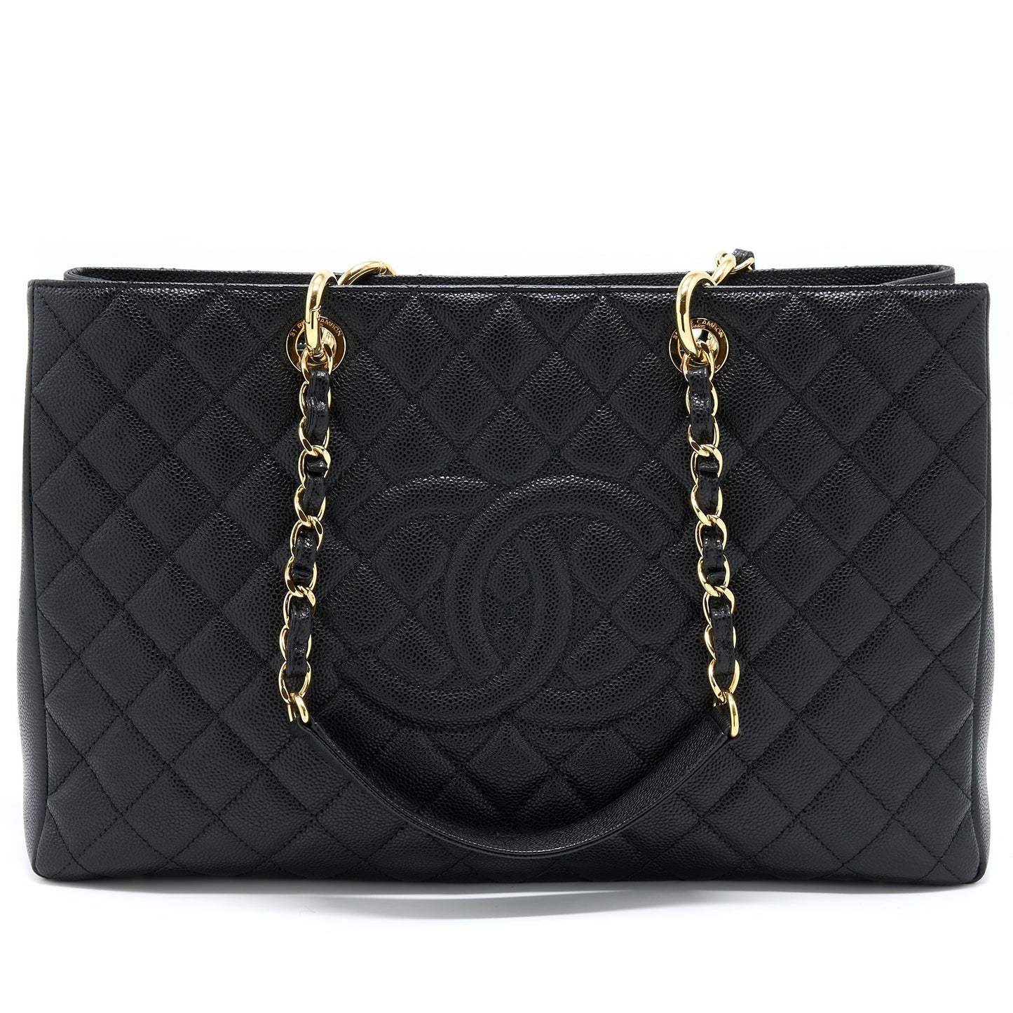 Chanel Grand Shopping Tote XL Caviar Black GHW