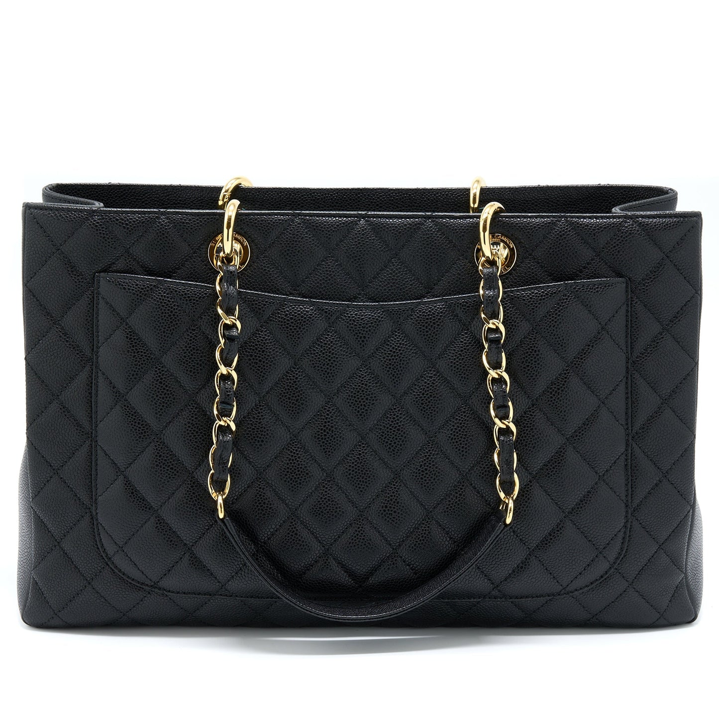 Chanel Grand Shopping Tote XL Caviar Black GHW