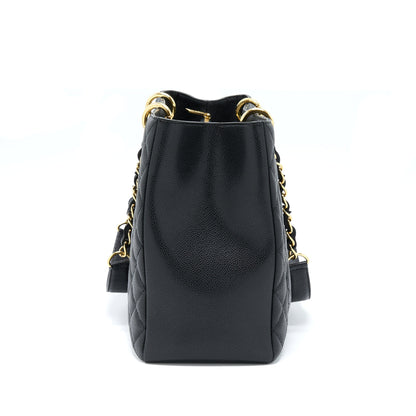 Chanel Grand Shopping Tote XL Caviar Black GHW