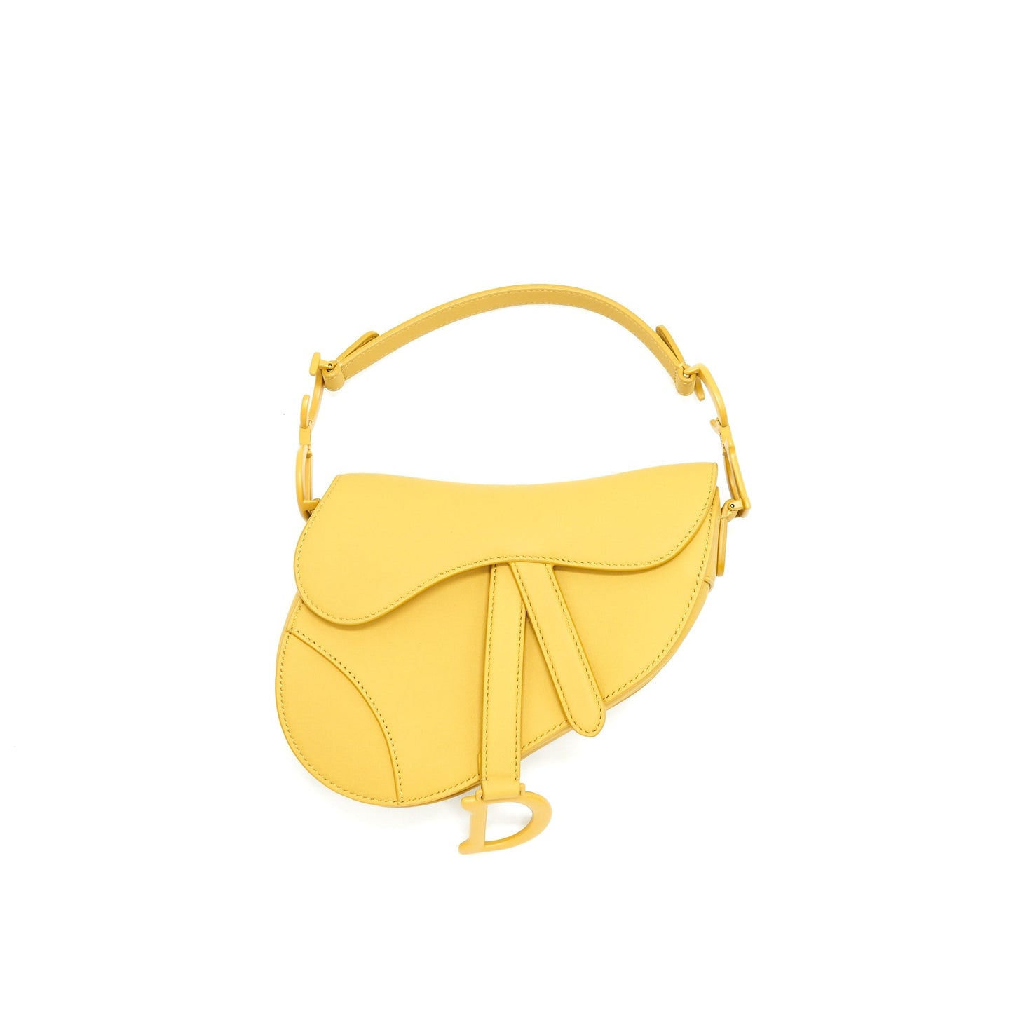 Christian Dior Ultra-Matte Mini Saddle Purse Calfskin