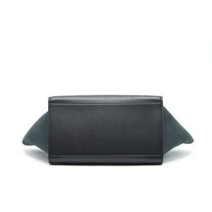 Celine Trapeze Purse Deep Grey / Black