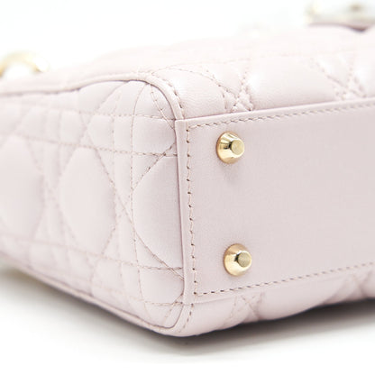 Christian Dior Mini Dior Lambskin Pink GHW