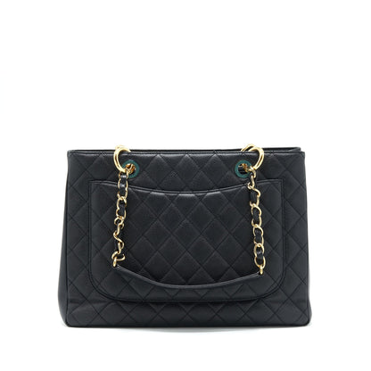 Chanel Grand Shopping Tote Bag Caviar Black GHW