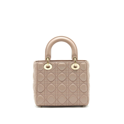Dior Small Lady Dior Dark Beige