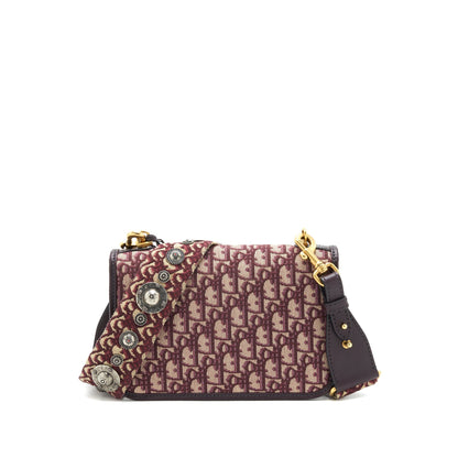 Dior Red Oblique Dior Addict Purse
