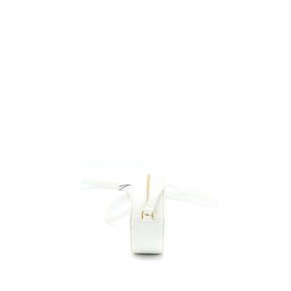 Celine Oval Purse Cuir Triumphed Calfskin White