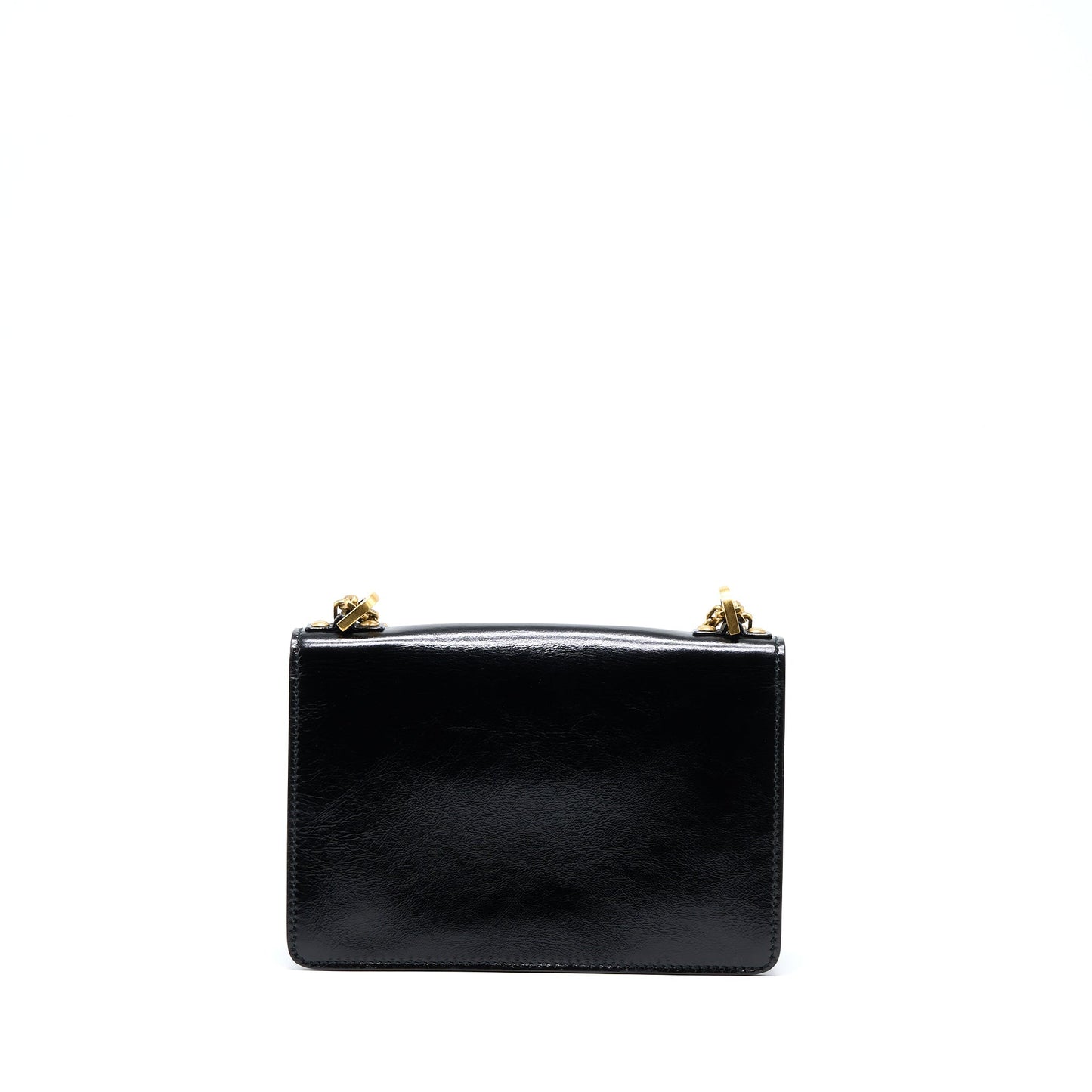 Dior J'adior Medium Flap Purse With Chain Black
