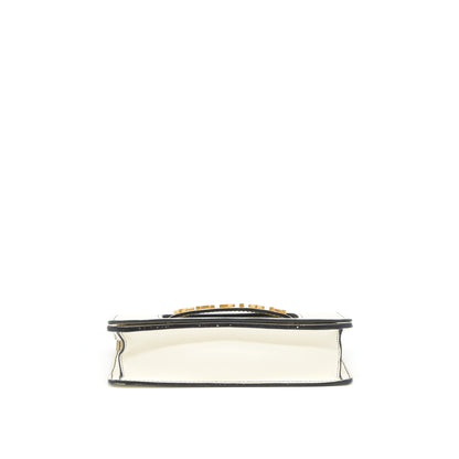 Dior J'adior Flap Purse Chain Purse Clutch White