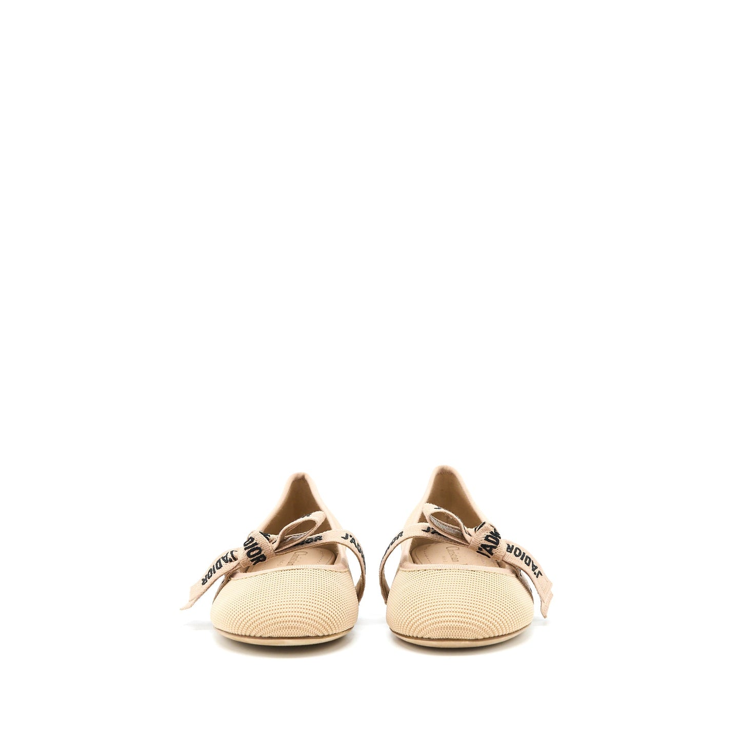 Dior Size 36 Jâadior Ballet Pump Canvas Beige