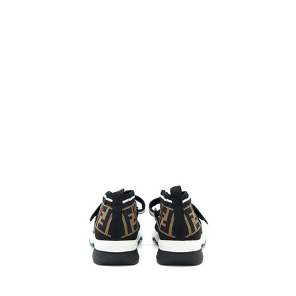 Fendi Size 36 Fabric Black/Brown Sneaker