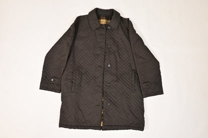 Burberry Jacket in Brown Quilted Nylon