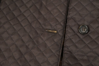 Burberry Jacket in Brown Quilted Nylon
