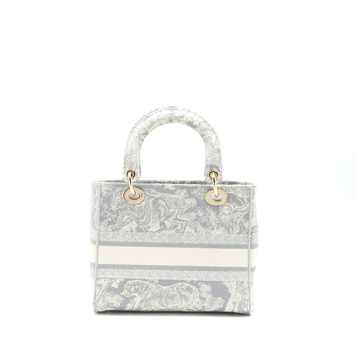 Dior Medium Lady Dior Purse D-lite Purse Light Grey