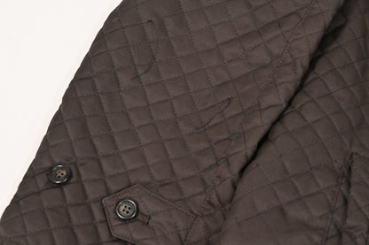 Burberry Jacket in Brown Quilted Nylon