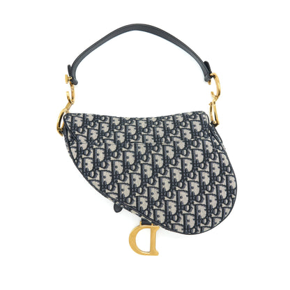 Christian Dior Oblique Medium Saddle Purse