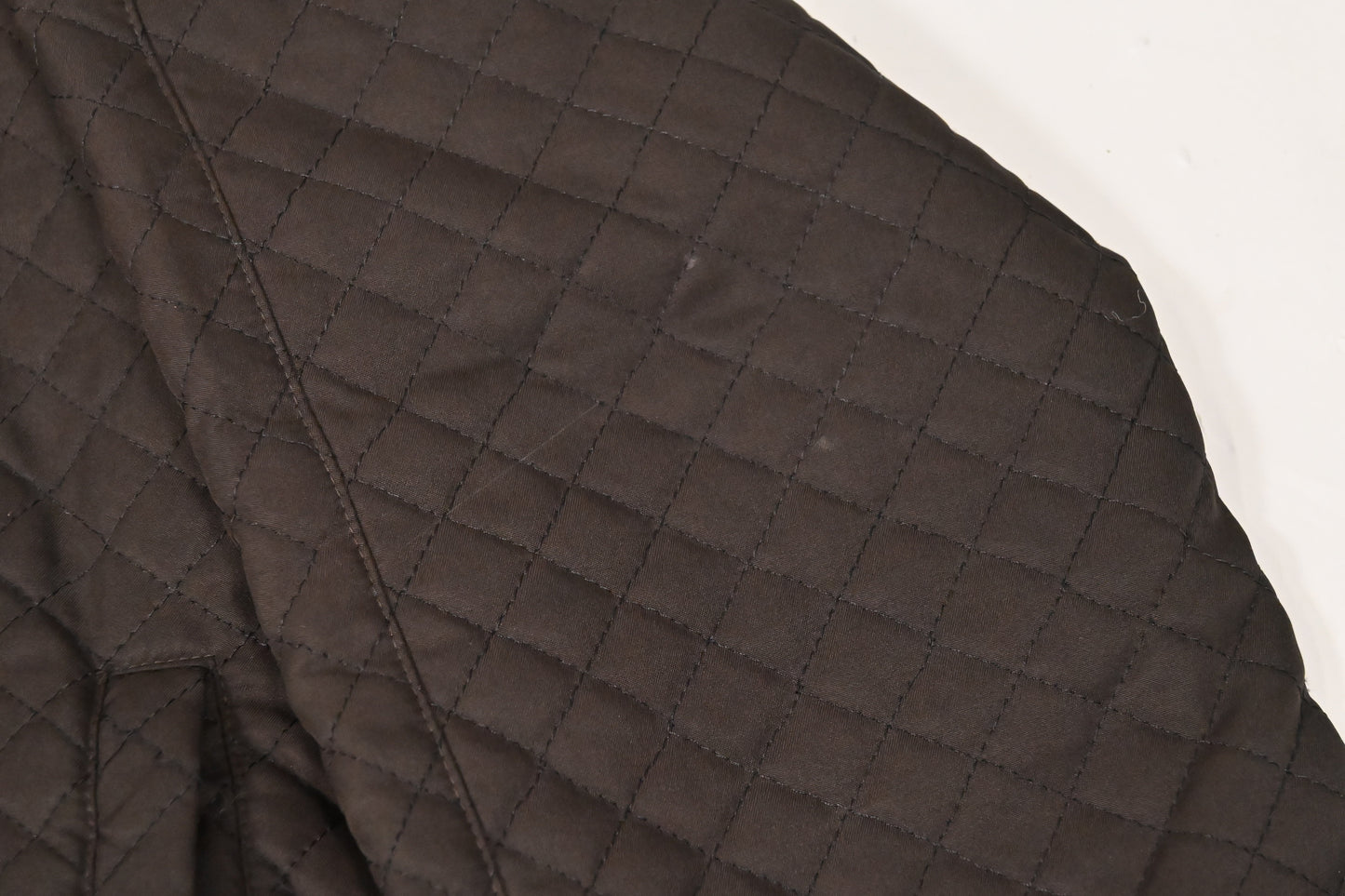 Burberry Jacket in Brown Quilted Nylon