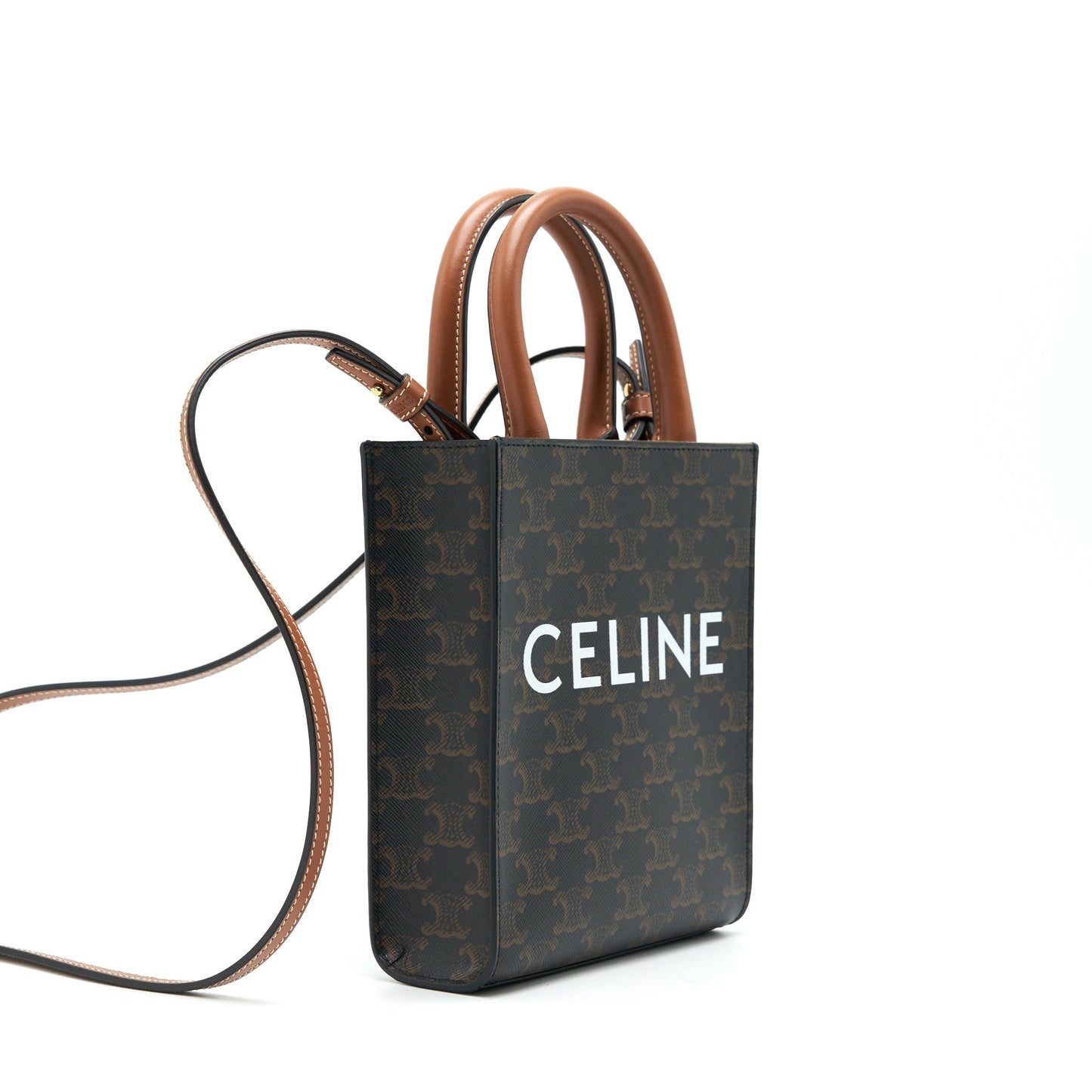 CELINE VERTICAL CABAS TRIOMPHE CANVAS