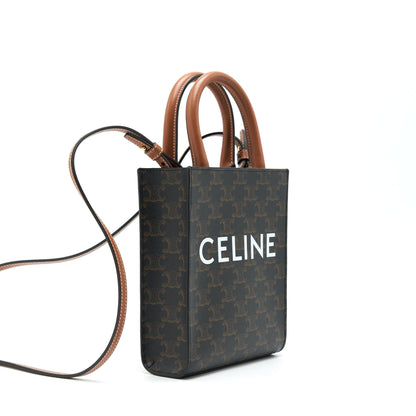 CELINE VERTICAL CABAS TRIOMPHE CANVAS