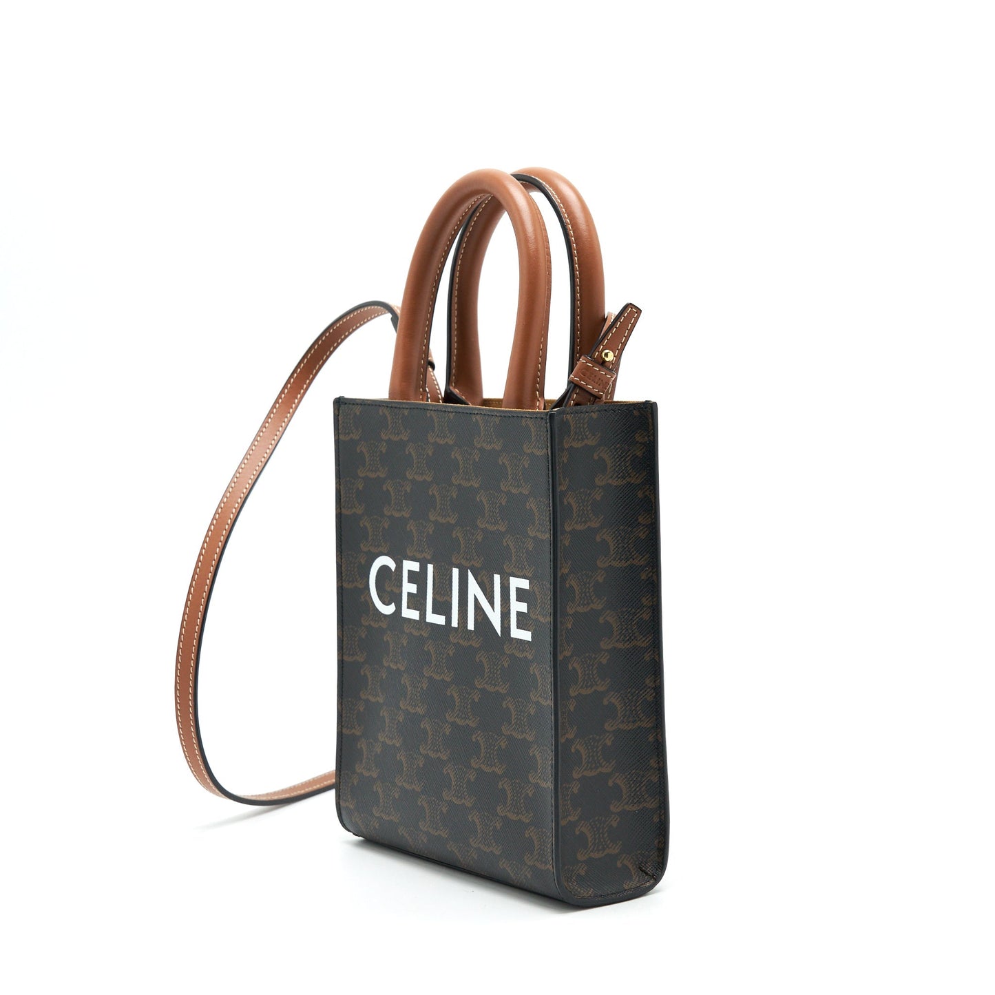 CELINE VERTICAL CABAS TRIOMPHE CANVAS
