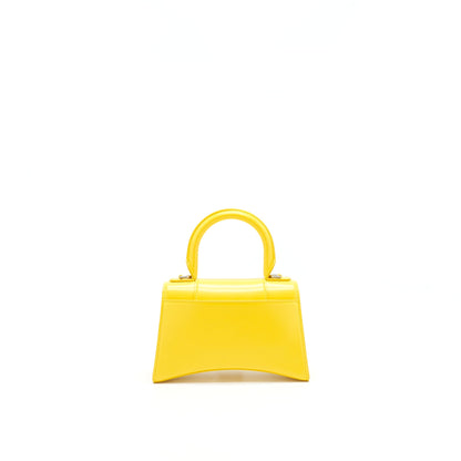 Balenciaga Hourglass Top Handle Yellow