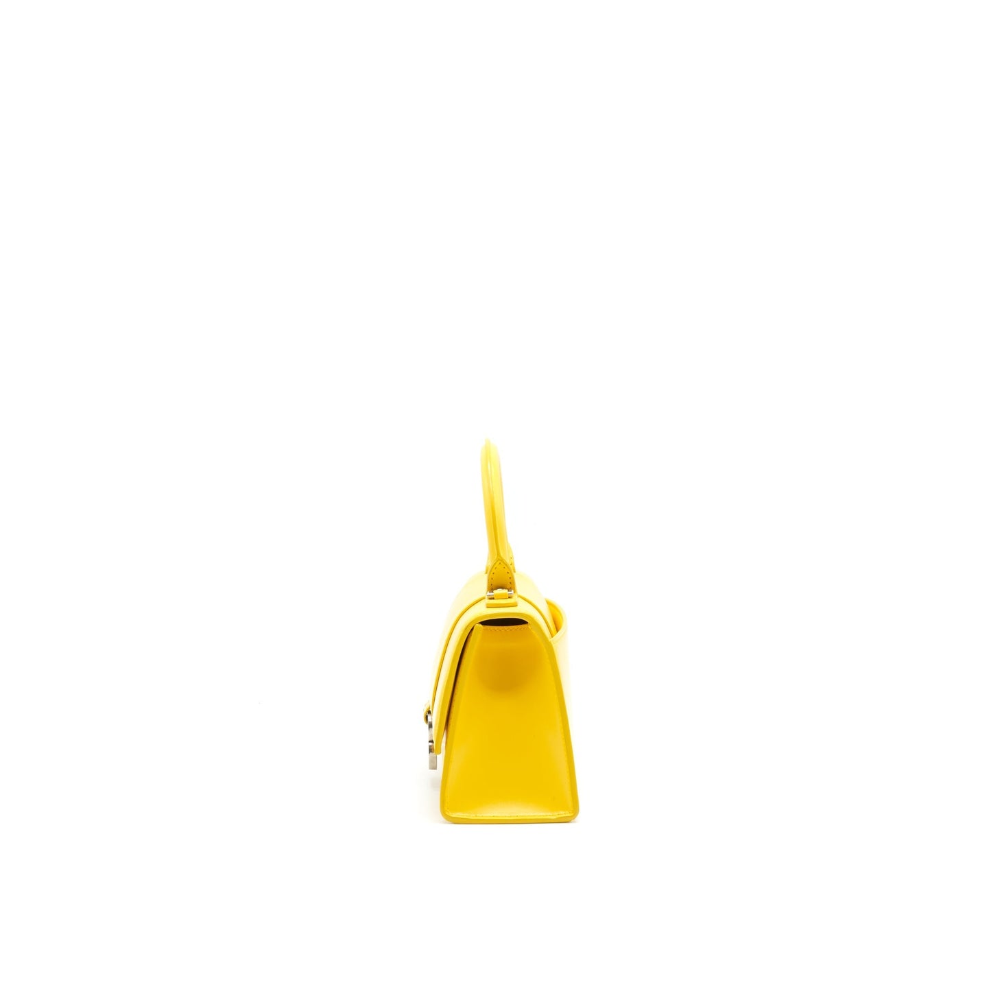 Balenciaga Hourglass Top Handle Yellow