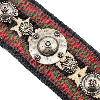 Dior shoulder strap oblique canvas/ calfskin red/multicolour