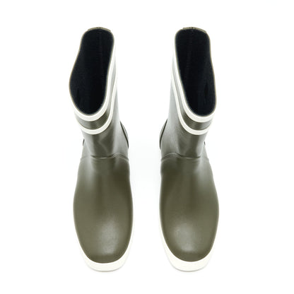 Celine Size 37 Rain Boost Olive Green