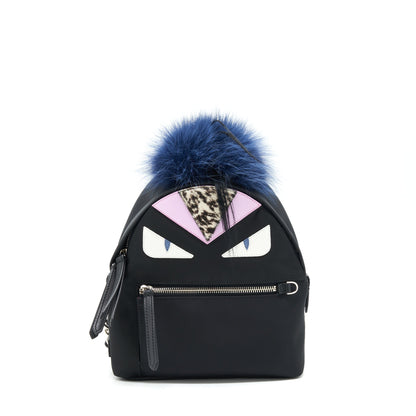 Fendi Monster Backpack Black/Multicolour