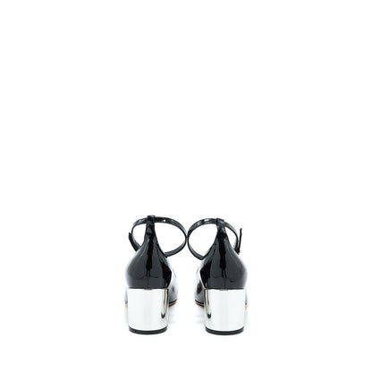 Christian Dior Size 36 Ballet Pump Patent Calfskin Black