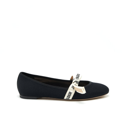 Dior size 39 miss j'adior Ballet Flat black