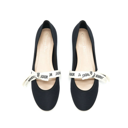 Dior size 39 miss j'adior Ballet Flat black