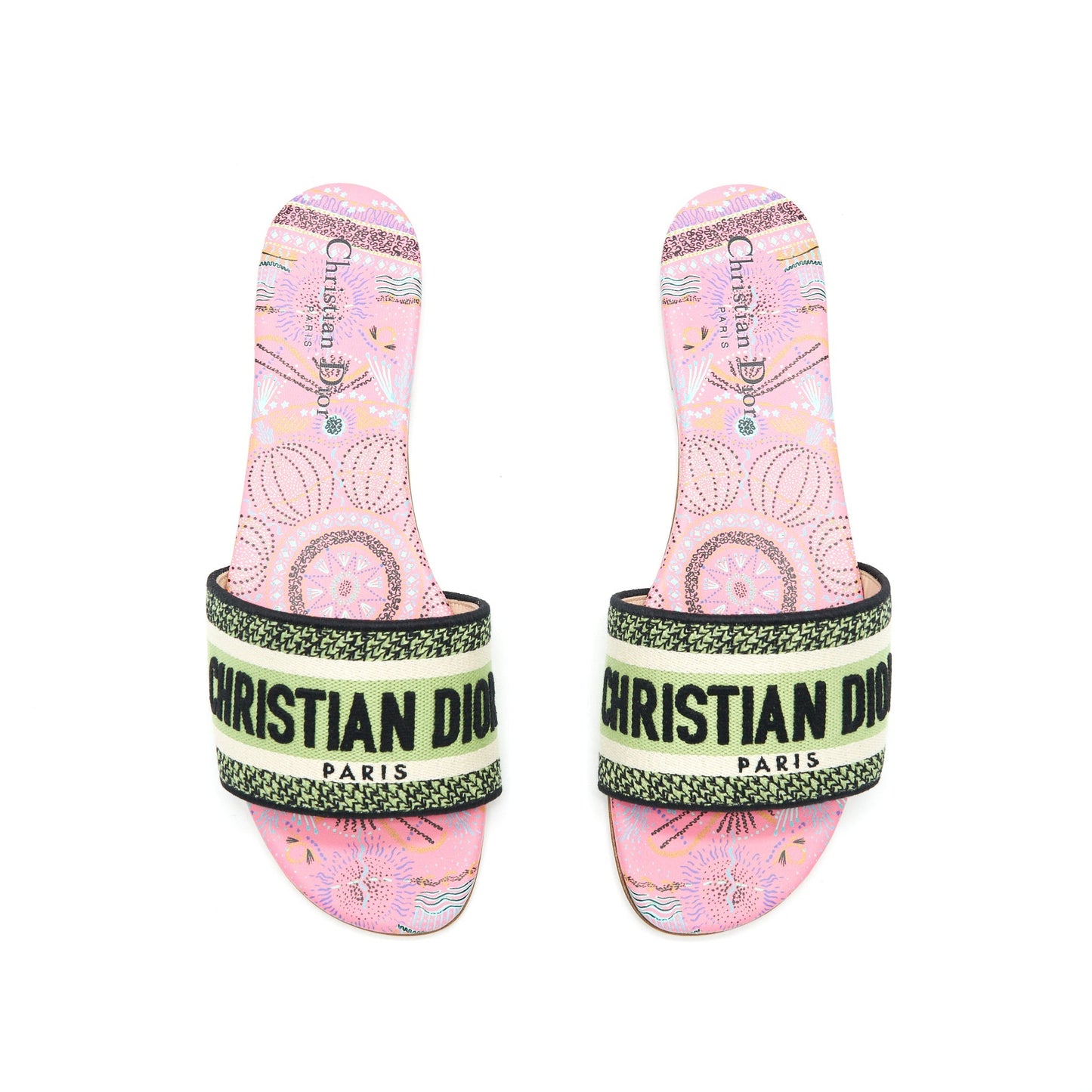 Dior size 39 Dway Slide Multicolour
