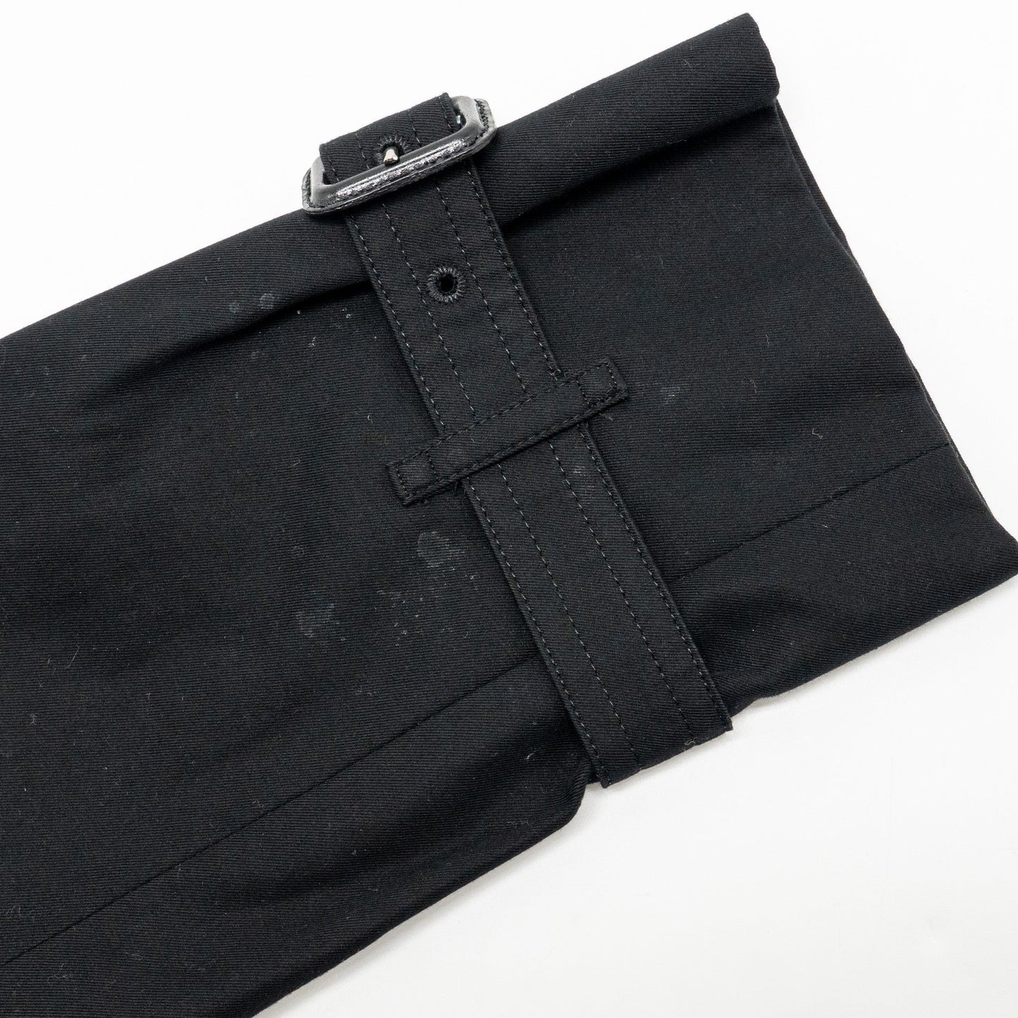 Burberry Size UK6 Sandringham Long Trench Coat Cotton Black