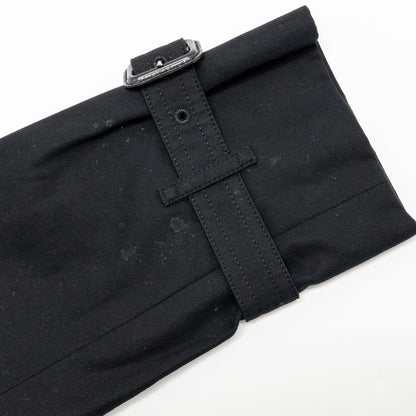 Burberry Size UK6 Sandringham Long Trench Coat Cotton Black