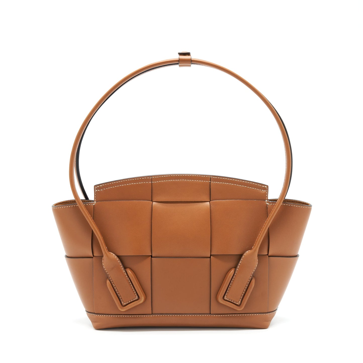 Bottega Veneta Arco Purse Calfskin Wood