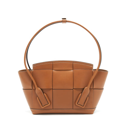 Bottega Veneta Arco Purse Calfskin Wood