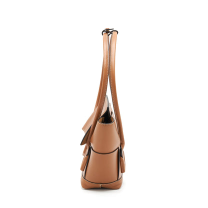 Bottega Veneta Arco Purse Calfskin Wood