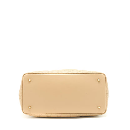 Dior Shopping Tote Purse beige