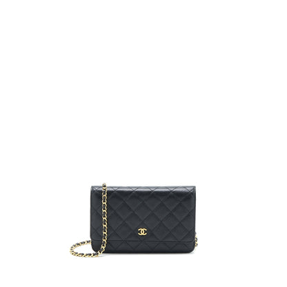 Chanel Classic Wallet On Chain Caviar Black GHW
