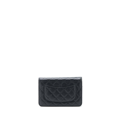 Chanel Classic Wallet On Chain Caviar Black GHW