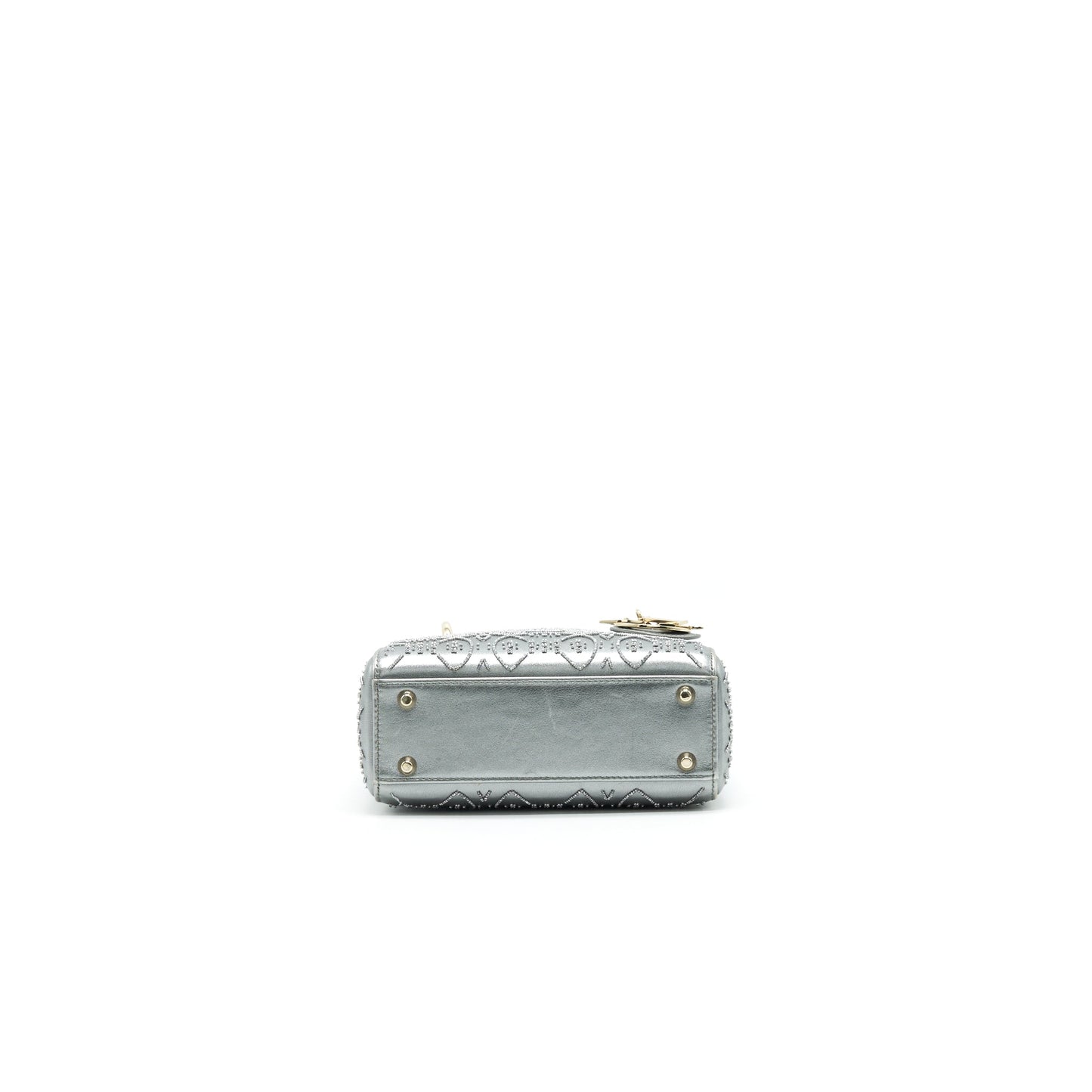 DIOR MINI DIOR LIMITED EDITION YEAR 2020 SILVER GREY GHW