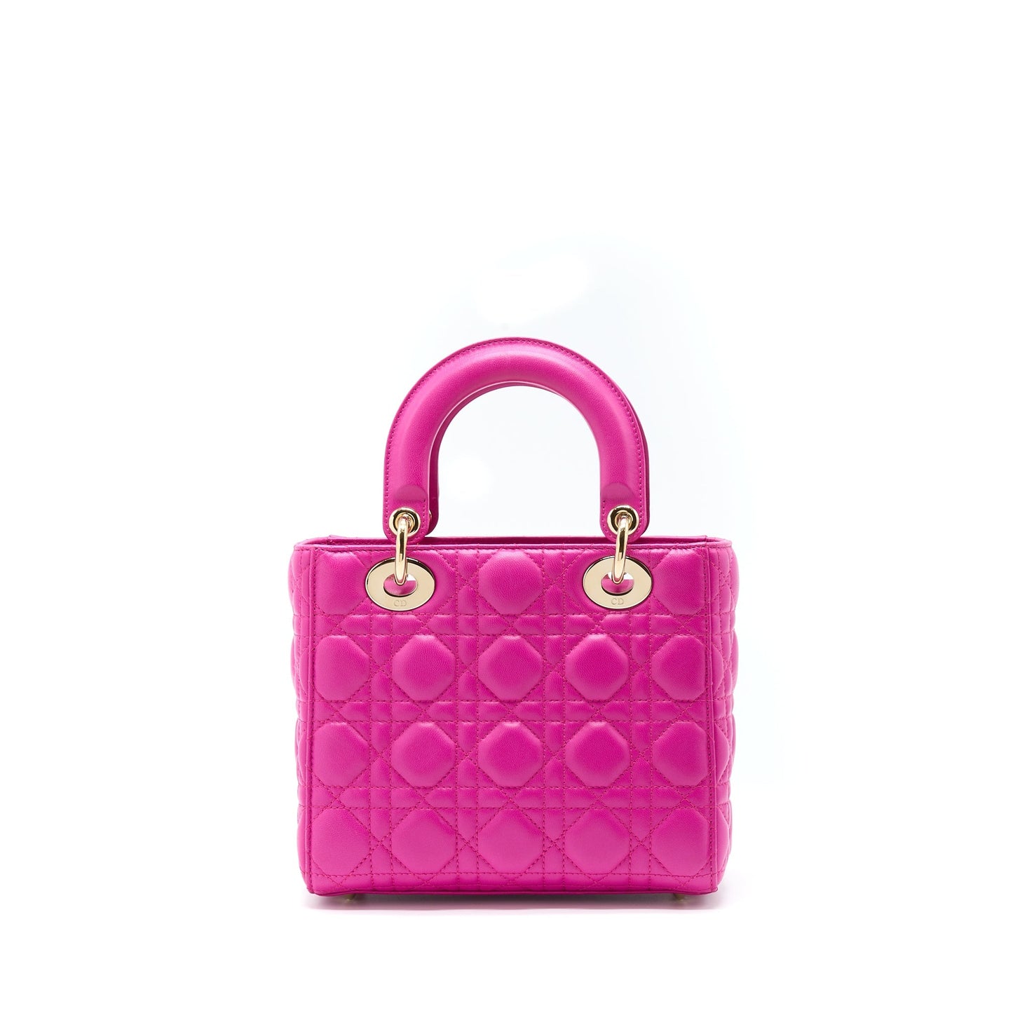 Dior Small Lady Dior Lambskin Pink