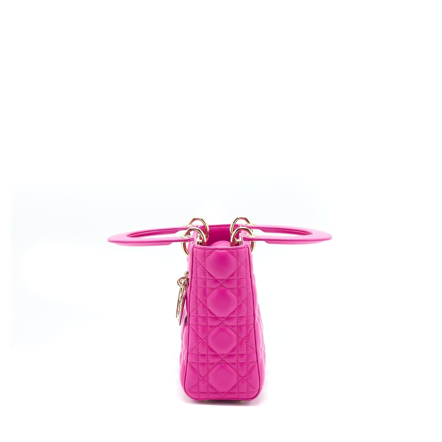 Dior Small Lady Dior Lambskin Pink