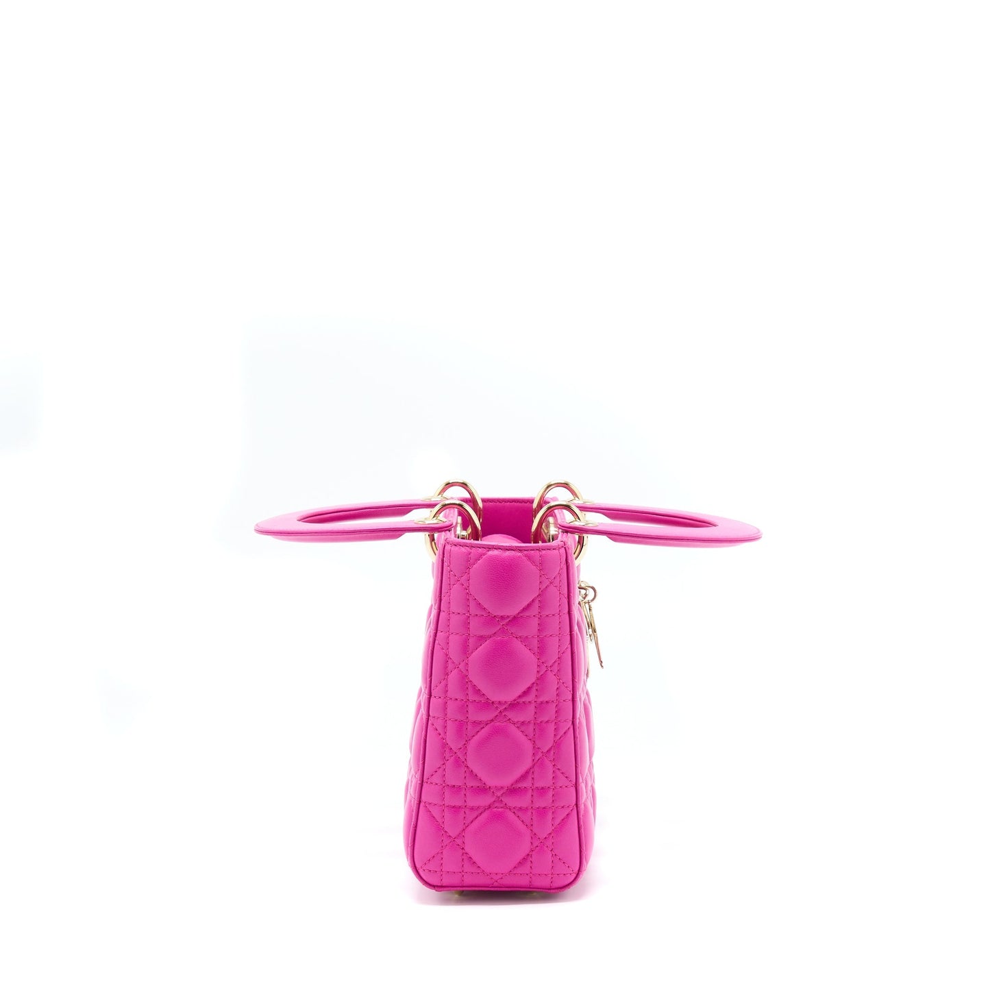 Dior Small Lady Dior Lambskin Pink