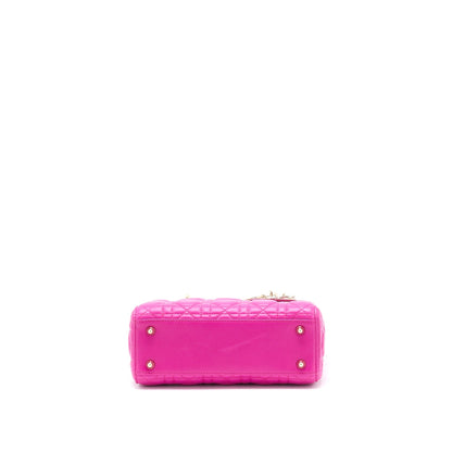 Dior Small Lady Dior Lambskin Pink