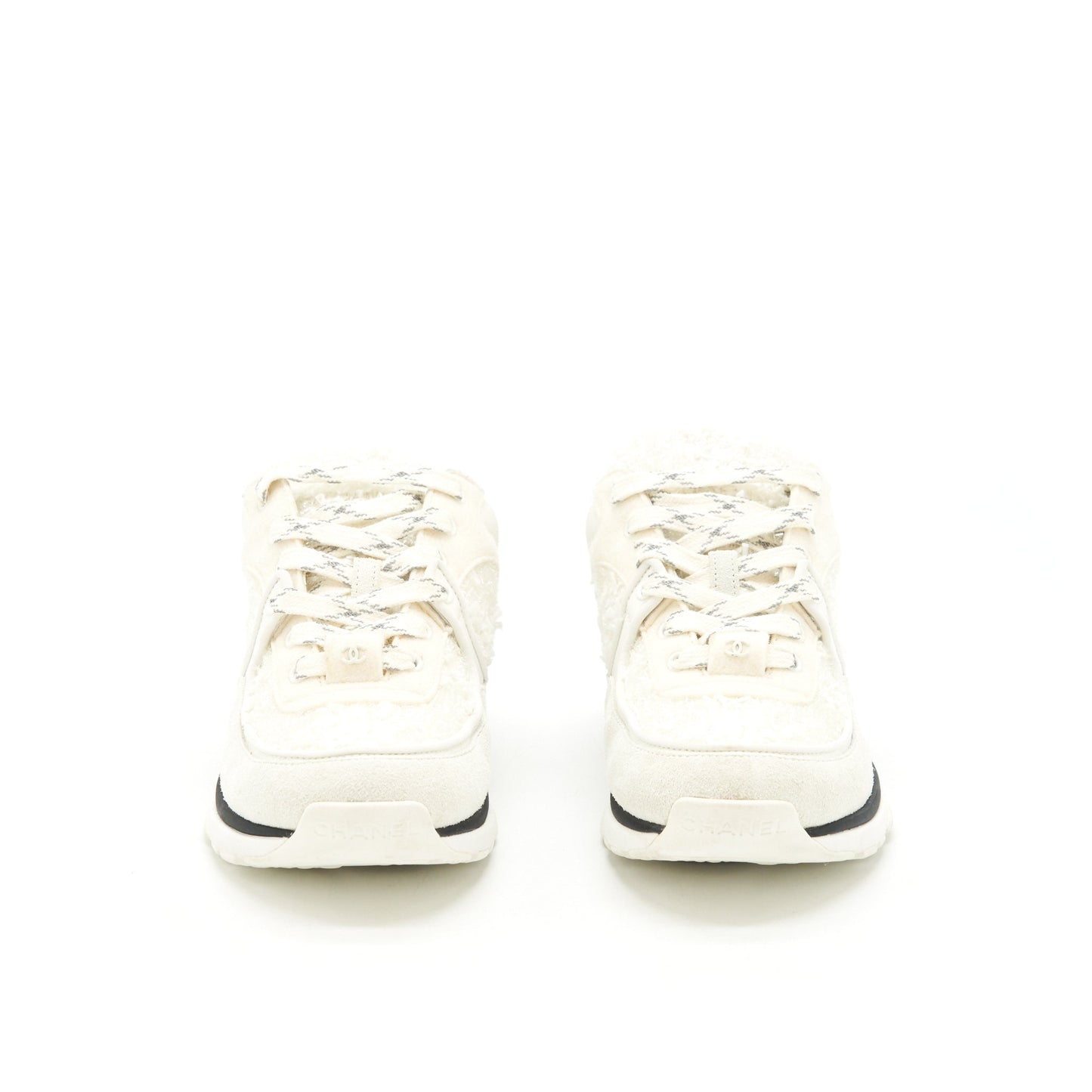 Chanel Size 35 Sneakers White (Size Run Smallï¼