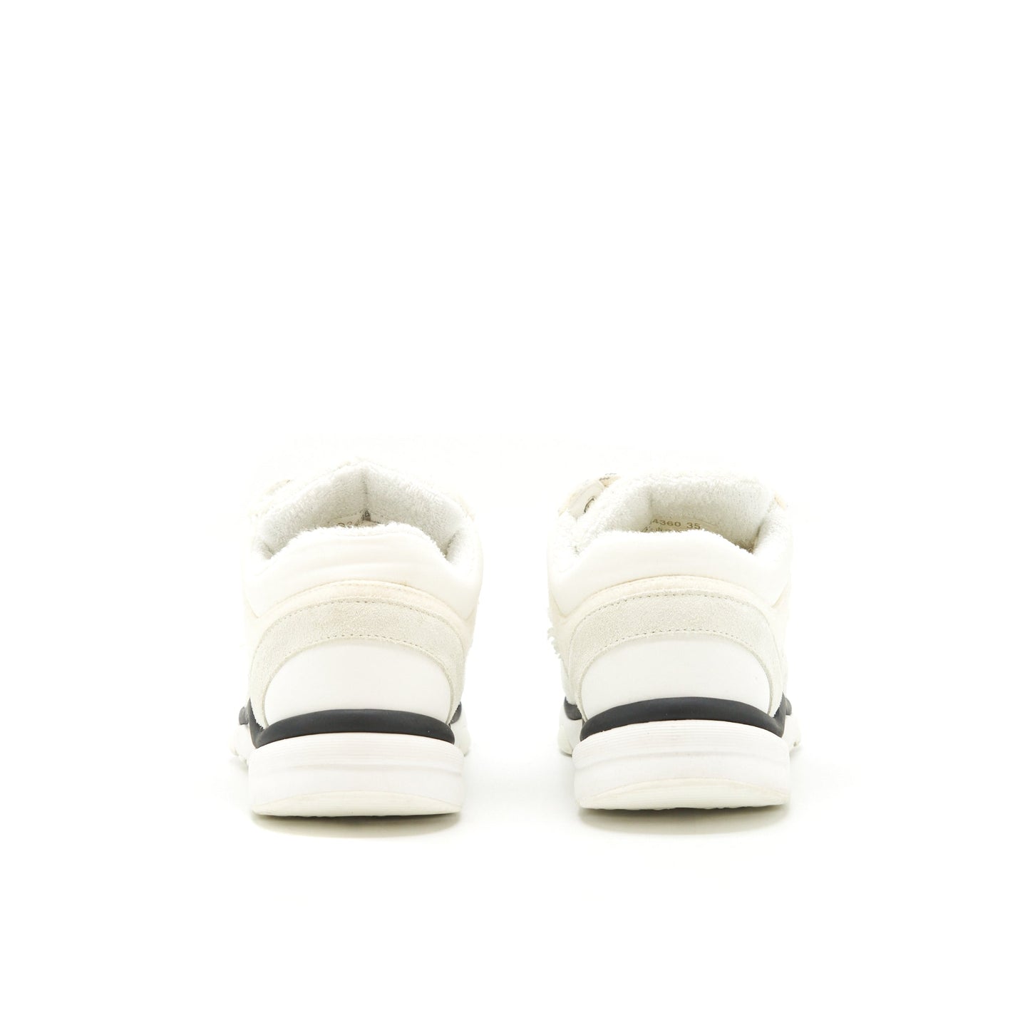 Chanel Size 35 Sneakers White (Size Run Smallï¼