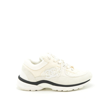 Chanel Size 35 Sneakers White (Size Run Smallï¼