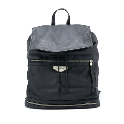 Balenciaga Backpack Calfskin Black