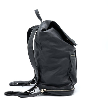 Balenciaga Backpack Calfskin Black